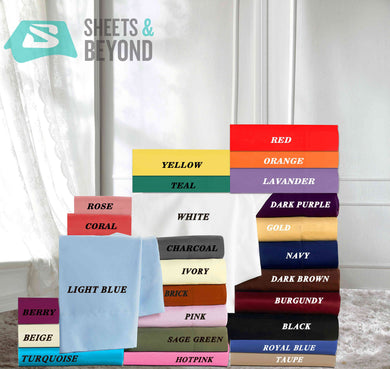 Sheets & Beyond 1800 Series Cotton Touch Microfiber Sheet Set